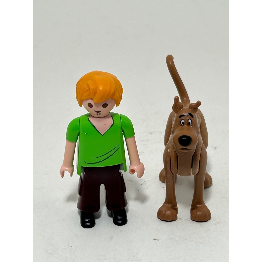 Playmobil Scooby-Doo and Shaggy Rogers Action Figure Set Hanna-Barbera HB